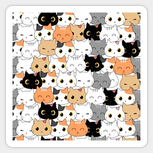 Cat Pattern Sticker